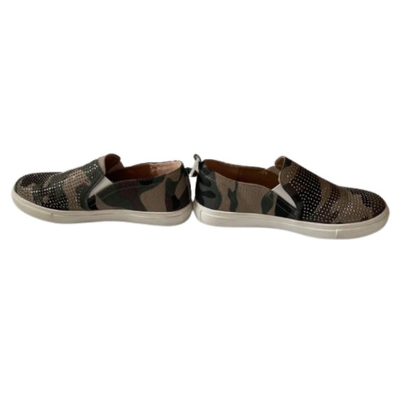 Women's Slip on Sneakers Camouflage with Rhinestones Nicole Miller. Size 6 New - Picture 7 of 9